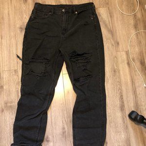American Eagle ripped jeans